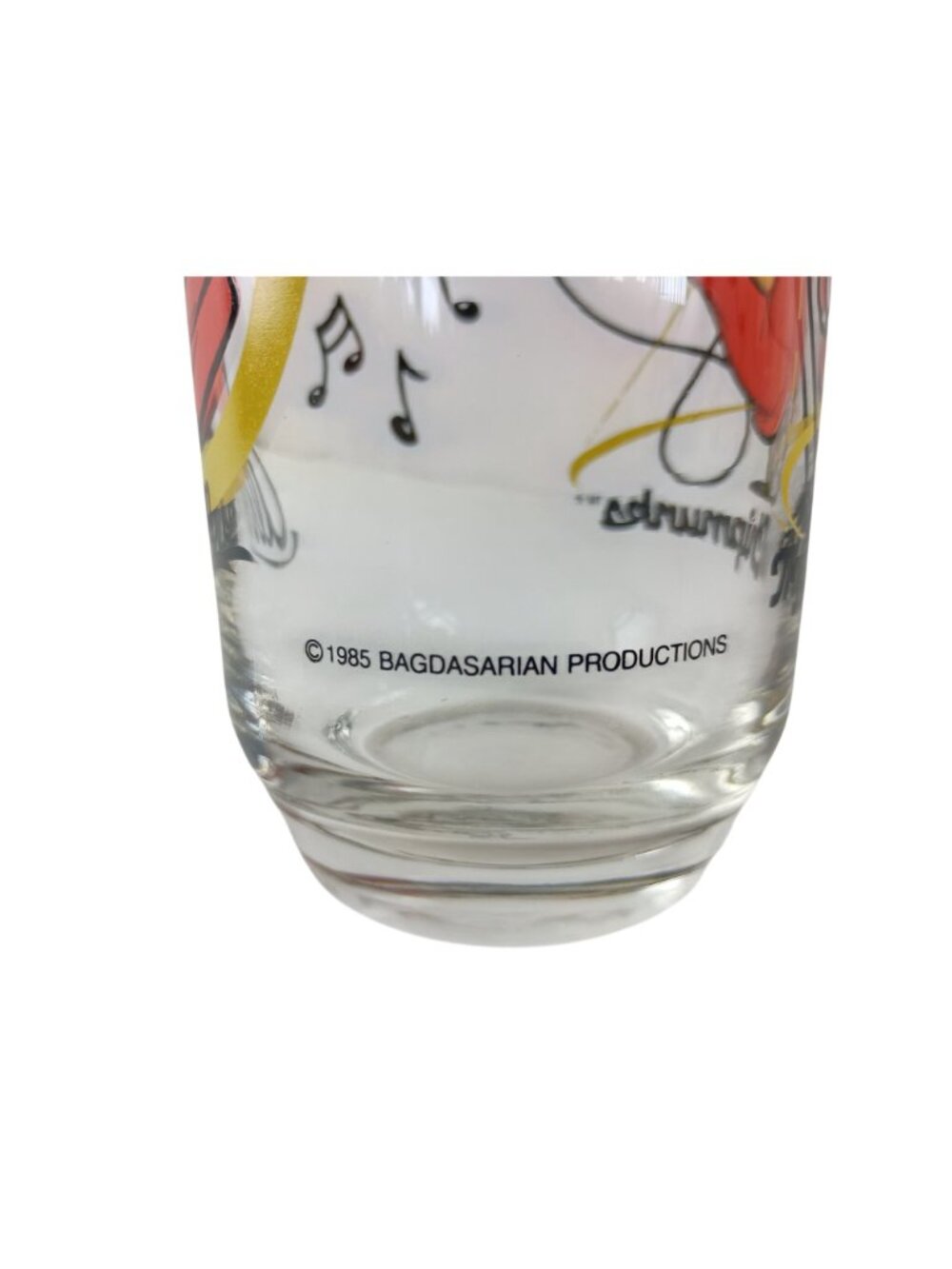 Alvin & The Chipmunks Tumbler 16oz. Collectors Drinking Glass Cup 1985 Vintage - Picture 6 of 6